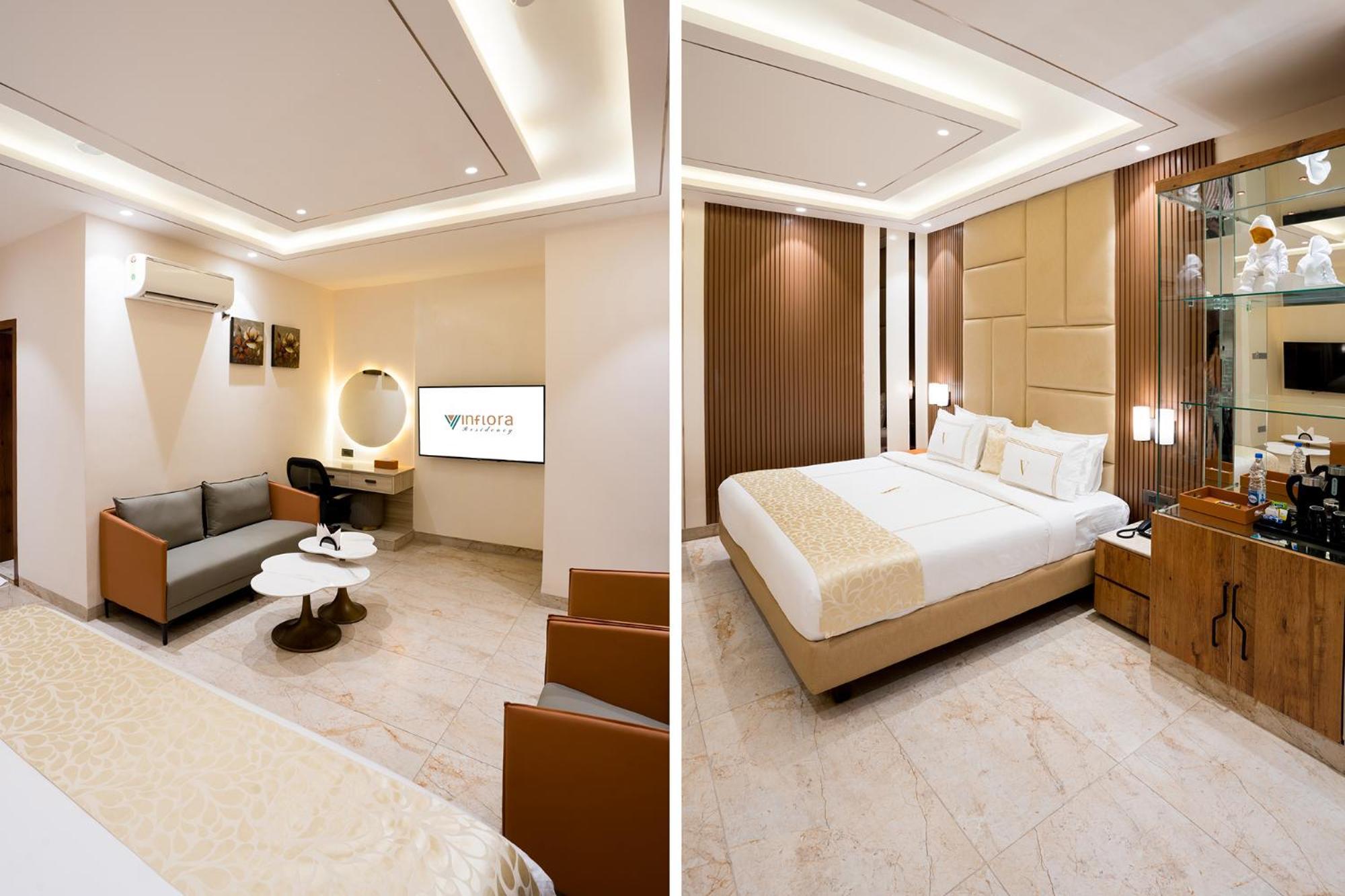 Oriva Vinflora Residency - Nr Lv Prasad Hospital, Banjara Hills Hotel Haiderabad Buitenkant foto